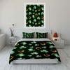 Lucky Clover Horseshoe Bedding Bedding Duvet Cover Set Duvet Cover Pillowcases (1 * Duvet Cover 2 * Pillowcases, without duvet insert)