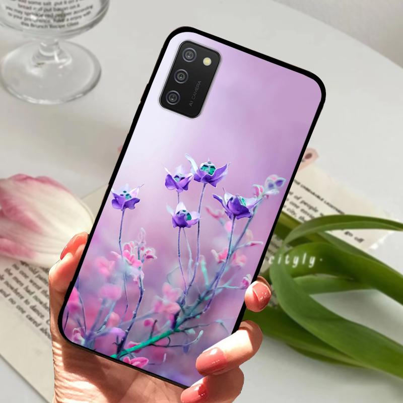 For Samsung Galaxy A02s Case A02 Animal Shockproof Soft Silicone TPU Phone Cover For Samsung Galaxy A03 Coque A03S Bumper Fundas