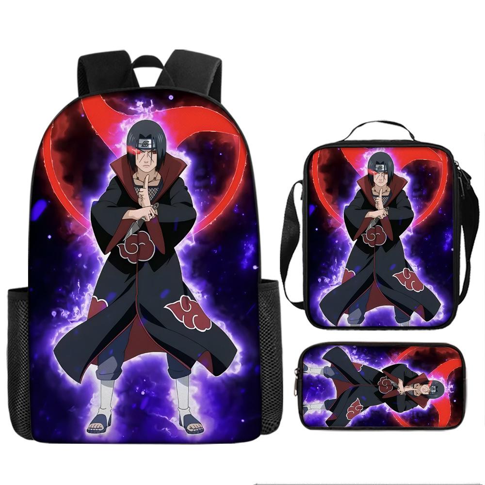 Naruto Large Capacity Backpack Primary School Students 3rd To 6th Grade Junior High School Girls Backpack