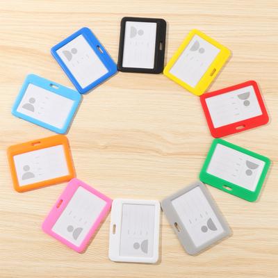 Badge Holder Waterproof ID Card Holder Protective Sleeve Vaccination Record Card Card Protector