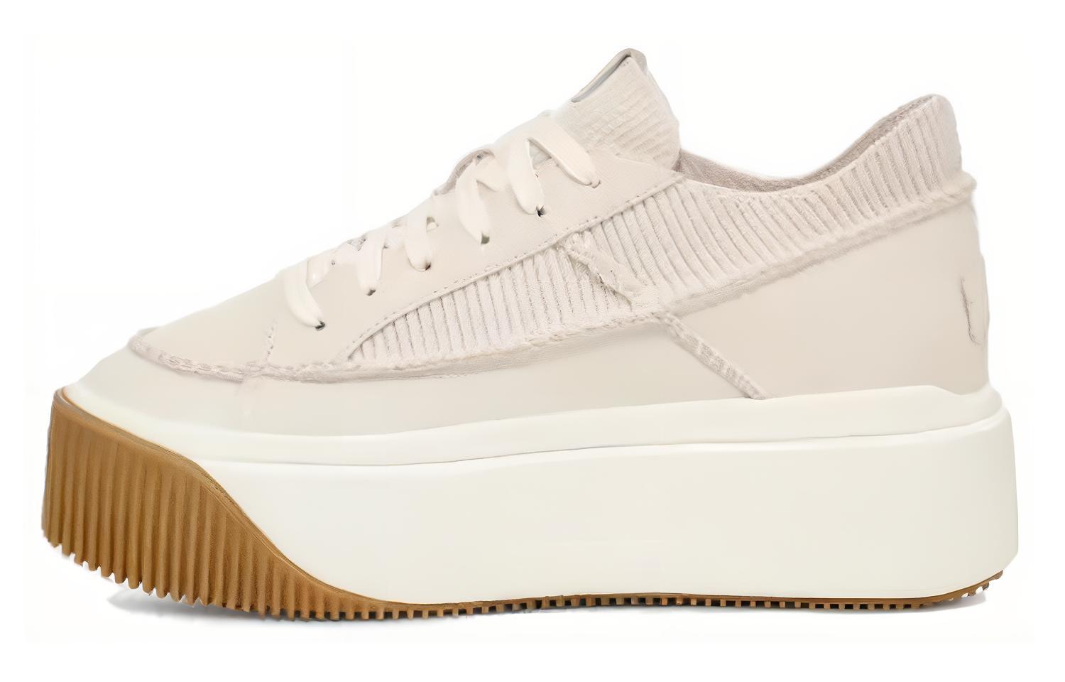Damen Sneaker UGG EZ Duzzit Schnürung Weiß Damen 40 white