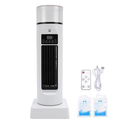 Table Tower Fan with Remote Bladeless Desktop USB Quiet Spray Air Cooler Conditioner Humidifier
