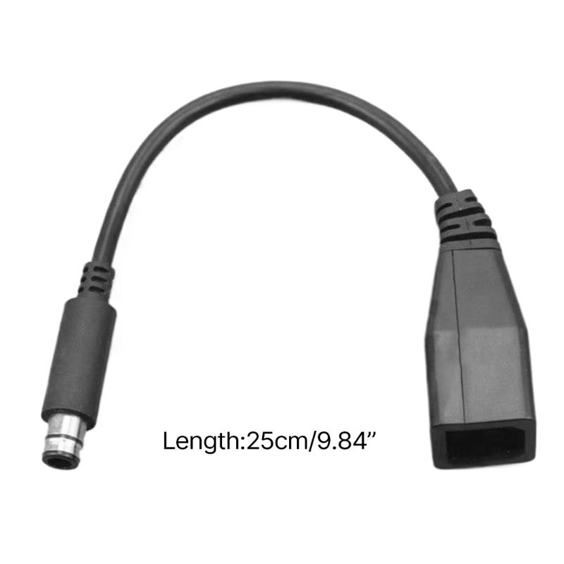 25cm Length PVC Converters Cord Conversion Line for XB 360 Thick Machine Consoles to Host for XB One Slim E