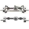MN99S MN D90 D91 D96 MN98 MN45 CNC Metal Front and Rear Portal Axle Set 1/12 RC Car Upgrade Parts