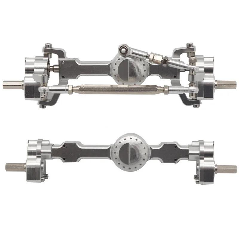 MN99S MN D90 D91 D96 MN98 MN45 CNC Metal Front and Rear Portal Axle Set 1/12 RC Car Upgrade Parts