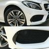 Gloss Black Front Bumper Air Vent Cover Fits Mercedes Benz W205 C-Class 15-18