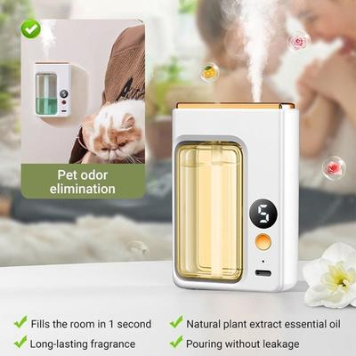 LED Digitalanzeige Automatischer Aromatherapie-Diffusor ABS Lufterfrischer Desodorierender Diffusor