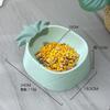 Pineapple Shape Pp Pet Bowl Dog Cat Food Water Feeding Bowl Pet Supplies