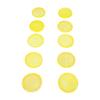 60pcs Simulation Lemon Slices PVC Lemon Decorations Artificial Fruit Prop for DIY Photography Kitchen Party