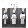 360-degree Rotatable Kitchen Faucet Nozzle with 3 Adjustable Spray Modes - Water-saving Faucet Suitable for Household Use Universal Faucet Nozzle