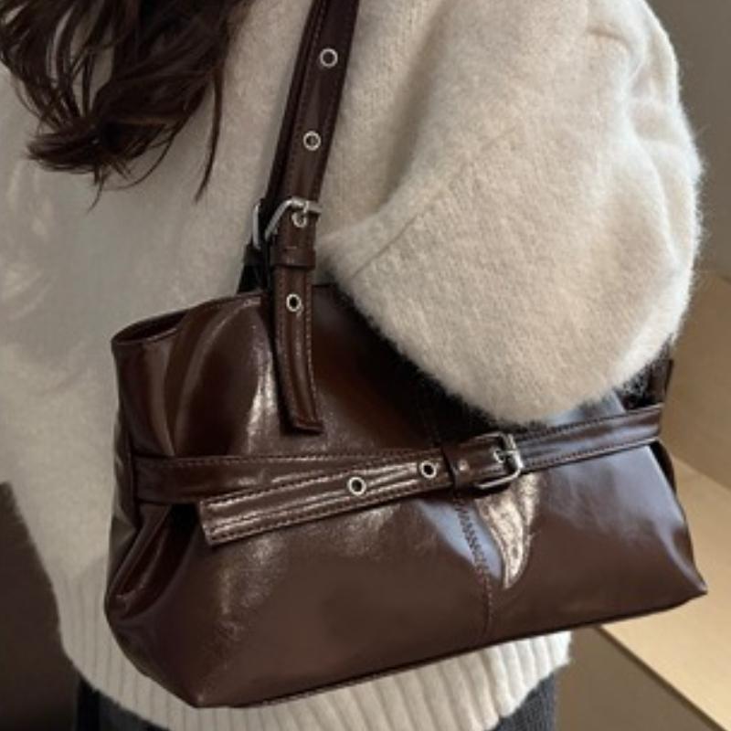 2026 Neuer Stil Damen Retro Minimalistisch Tragetasche Schultertasche 2026 Herbst Große Kapazität Pendler Obergriff Handtaschen für Damen