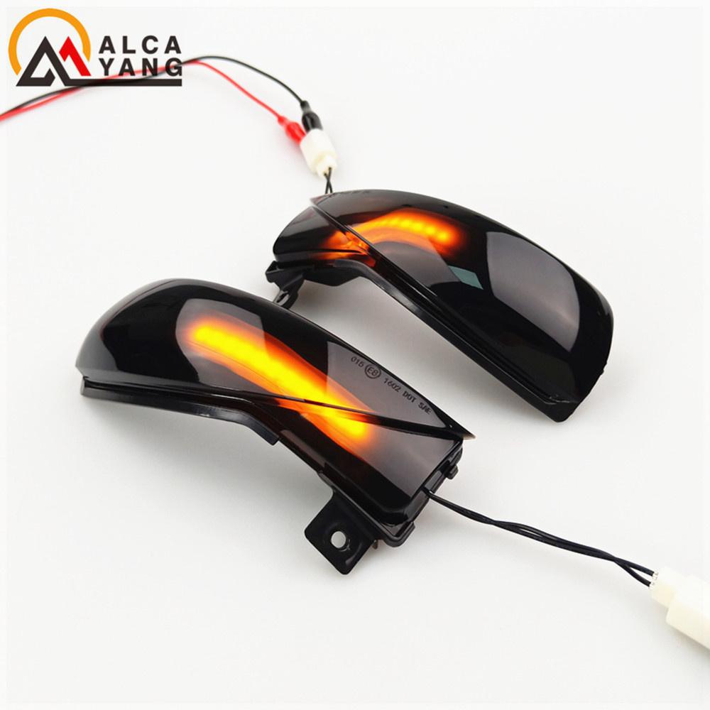 2pcs Rear View Mirror Indicator Blinker Lamps Dynamic LED Turn Signal Light for Mazda 3 BL 2008-2014 6 GH 2007-2015
