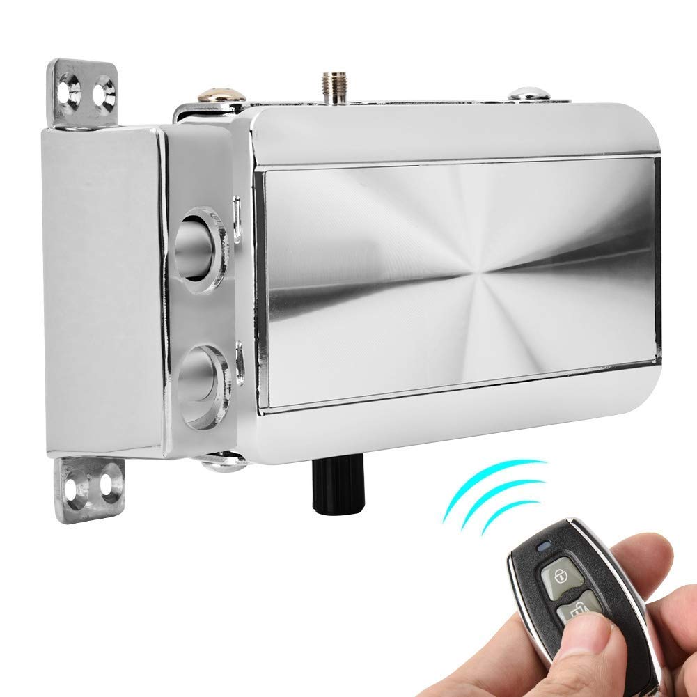 Smart Door Lock, Smart Lock Digital Door Lock Intelligent Door Lock Electronic Anti-theft Mechanical Security System with 4 Remote Controllers for Hom