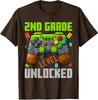 Level 2nd Grade School First Day Design Funny Day Unisex T-Shirt