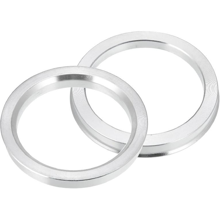 X AUTOHAUX 4pcs OD 83.1mm To ID 66.1mm Aluminium Alloy Car Hub Centric Rings Wheel Bore Center Spacer