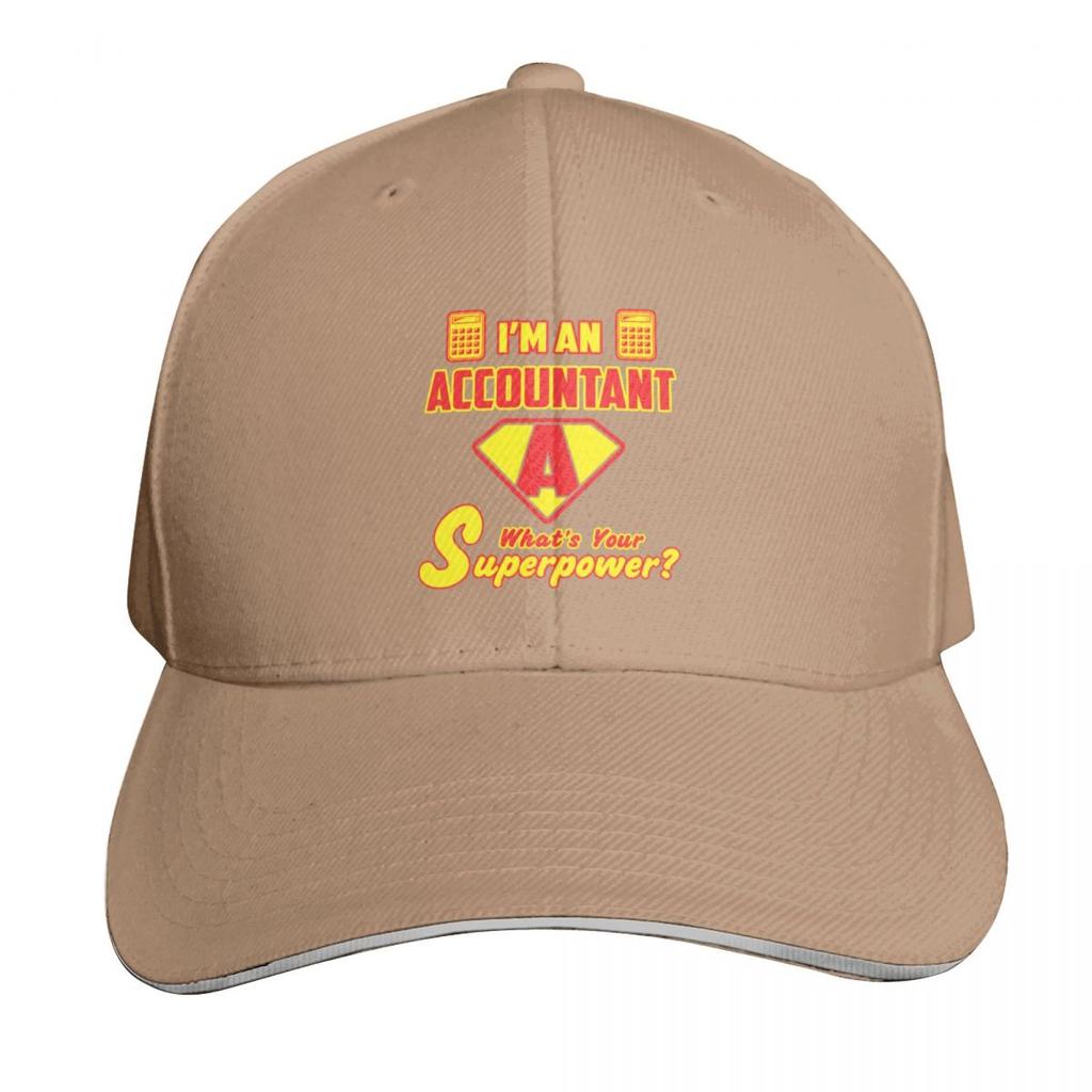 Im An Accountant Whats Your Superpower Funny Accountant Sayings Baseball Cap New In Hat Christmas Hat Fishing cap Unisex Womens