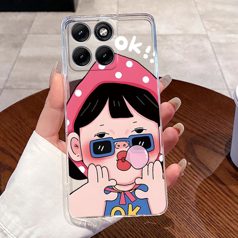 

Jelly Casing For Motorola Edge 70 Fusion Funda Capa Clear Silicone Soft TPU Back Cover Cute Cat Rabbit Heart Protective Case Motorola Edge 70 Fusion