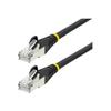 CAT6a Ethernet-Kabel - StarTech.Com - Schwarz - 10GbE - 500MHz - 7m