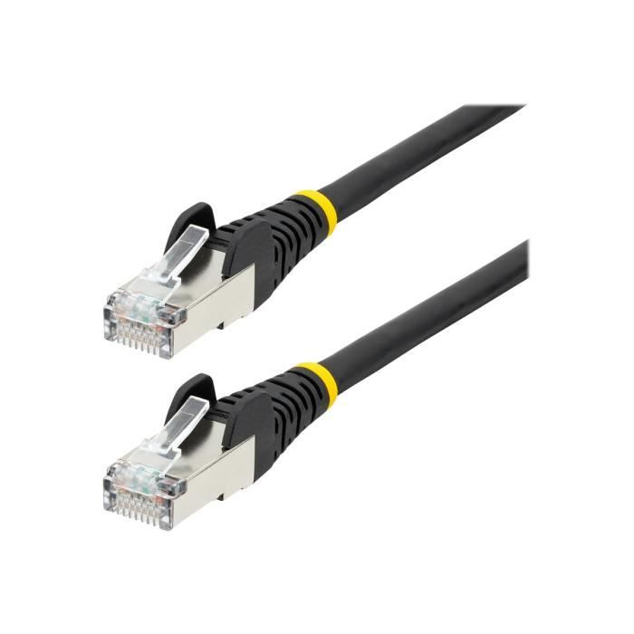 Câble Ethernet CAT6a - StarTech.Com - Noir - 10GbE - 500MHz - 7m