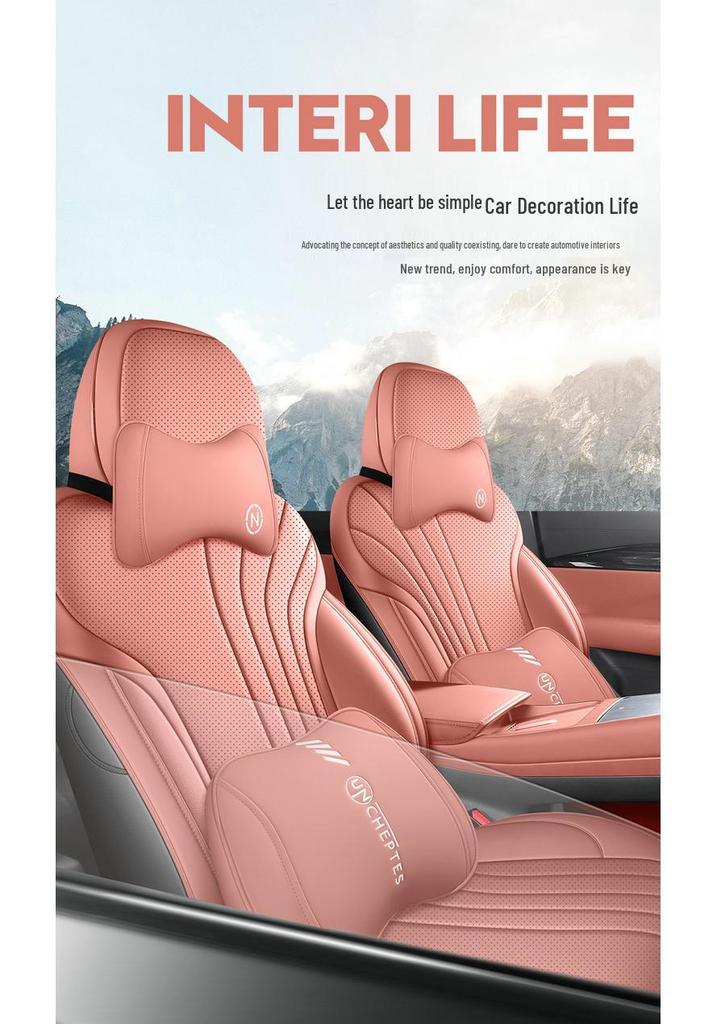 2026 Geely Galaxy E5 All-Season Breathable Full Leather Perforated Seat Cover