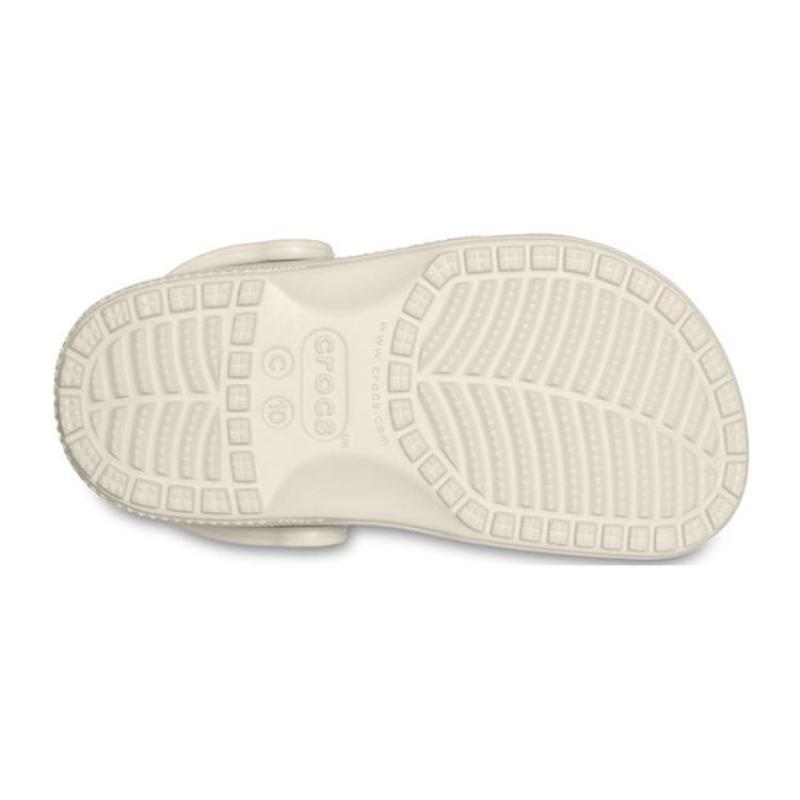 Crocs Classic clog Comfortable and lightweight breathable children's sandals beige children's model
