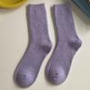 Thicken Mid-Calf Socks Warm Long Stockings New Knitted Socks  Daily Wear