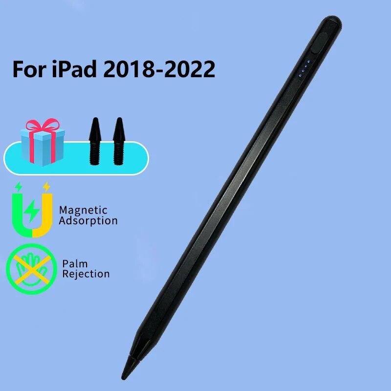 Stylus Pen For Apple Pencil with Led Indicators Palm Rejection Touch Pencil for 2022 2021 2020 2019 2018 iPad 30Min Fast Charge