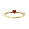 Diamond Set With Zirconia Ring Wedding Banquet Bridal Handmade Gift