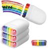 Easy Clean Paint Stick 3/6 Colors Face Stick, Rainbow Painting Crayons for Kids & Adults, Washable Body Sports Game Day, Parties 6