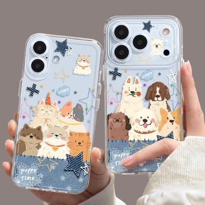 Cowboy-Hund für Apple 17 Handyhülle für IPhone 16 Promax Cartoon 15 Plus Neu 14 Vollpackung