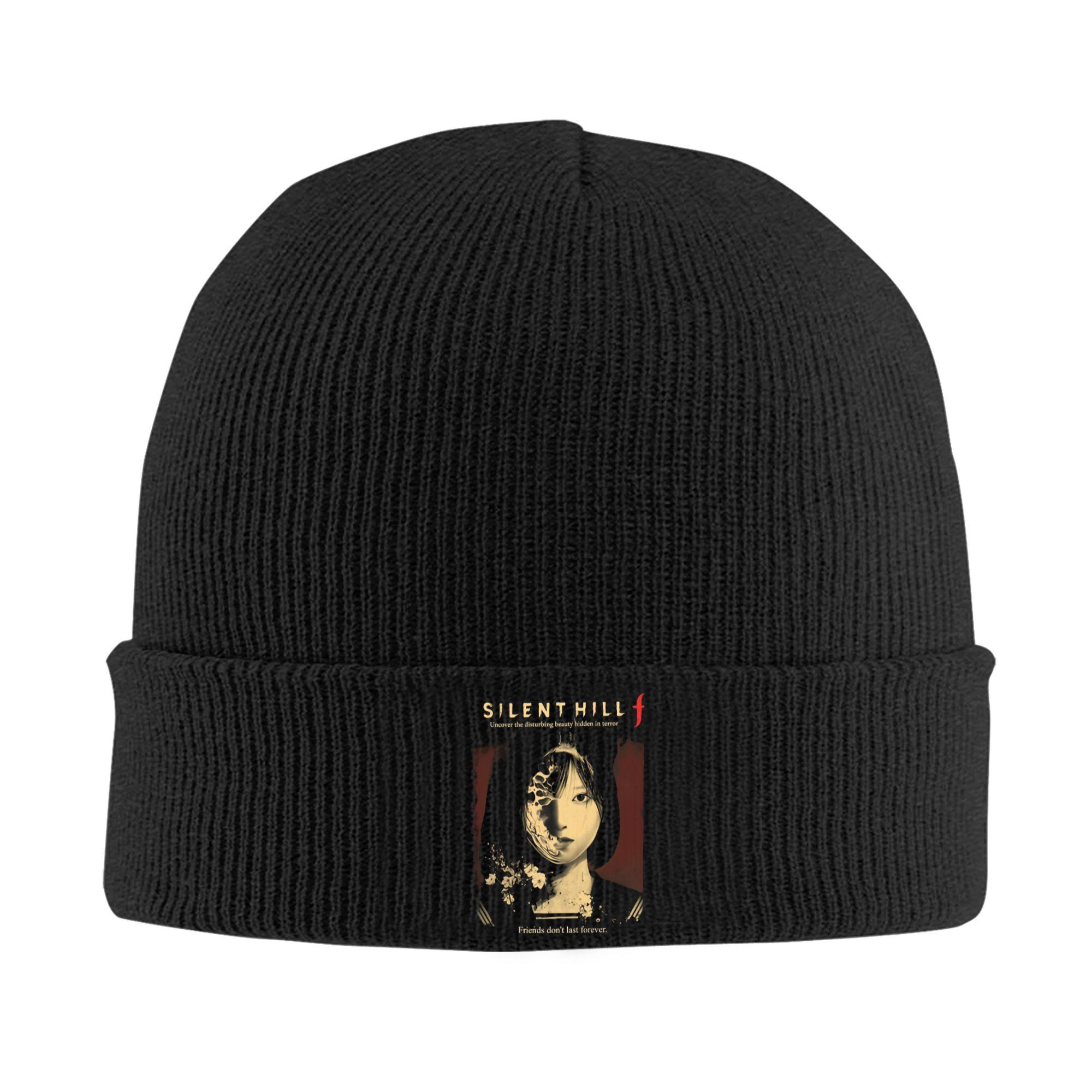 Hinako Shimizu Silent Hill f Gaming Knitted Hat Womens Unisexs Beanie Winter Hats Acrylic Warm Cap One Size