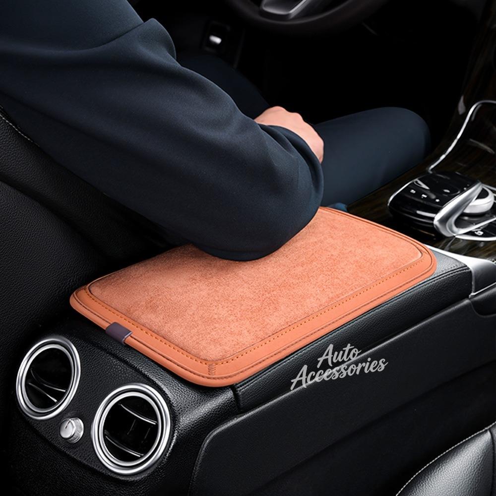 Car Central Armrest Cushion Mat Anti-Slip Protective Cover Pad For BMW X1 X3 X5 E60 F10 E87 E70 E91 F30 G30 E53 G01 G02 M3 M5 X2