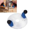 Universal Router Base Plate for Table Trim Portable Clear PVC with Predrilled Holes Shank Round