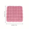 [Winter Plush Car Cushion] New Winter Plush Car Cushion, Non-Slip and Warm, Thickened Universal Single Pad Made of Bubble Plush