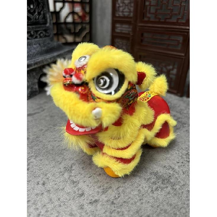 Ручная работа, традиционное китайское украшение в виде стоящего льва для танца льва символизирует экономический успех, здоровье и безопасность, является культурным украшением и идеальным подарком для