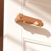 Cute Silicone Door Knob Cover Cat Shape Cold-proof Door Handle Cover Anti-collision Protective Pad Home