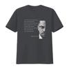 Malcolm X Quote T Shirt Propaganda Civil Rights Power Vintage Washed Stretched Slightly Stylish Fashion Streetwear Comfortable