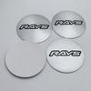 4pcs 45mm 50mm 56mm 65mm RAYS Logo Emblem Car Stickers Accessories for Car Wheel Center Caps Hub Cap Rim Cover Badge Replacement