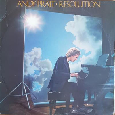 LP Plaat ANDY PRATT - Resolution NE438 Nemperor Record 1976 Australië Rock Gebruikt