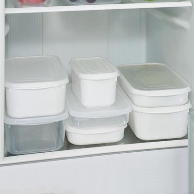 Airtight Food Storage Microwave Oven Heating Lunch Box Suitable for In Freezing Meat Fruit Vegetables A Plastic Crate with Cover