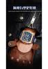 Sanda Men's Waterproof Quartz Watch with Leather Strap - Stylish and Durable Design