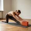 1/2 ks EVA jógový blok podpůrný lehký pilates meditace protiskluzový pěnový blok vysoká hustota fitness posilovna bloky jógové doplňky
