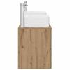 Bathroom Cabinet Set 3 pcs Artisan Oak 49.5 x 41 x 63 cm