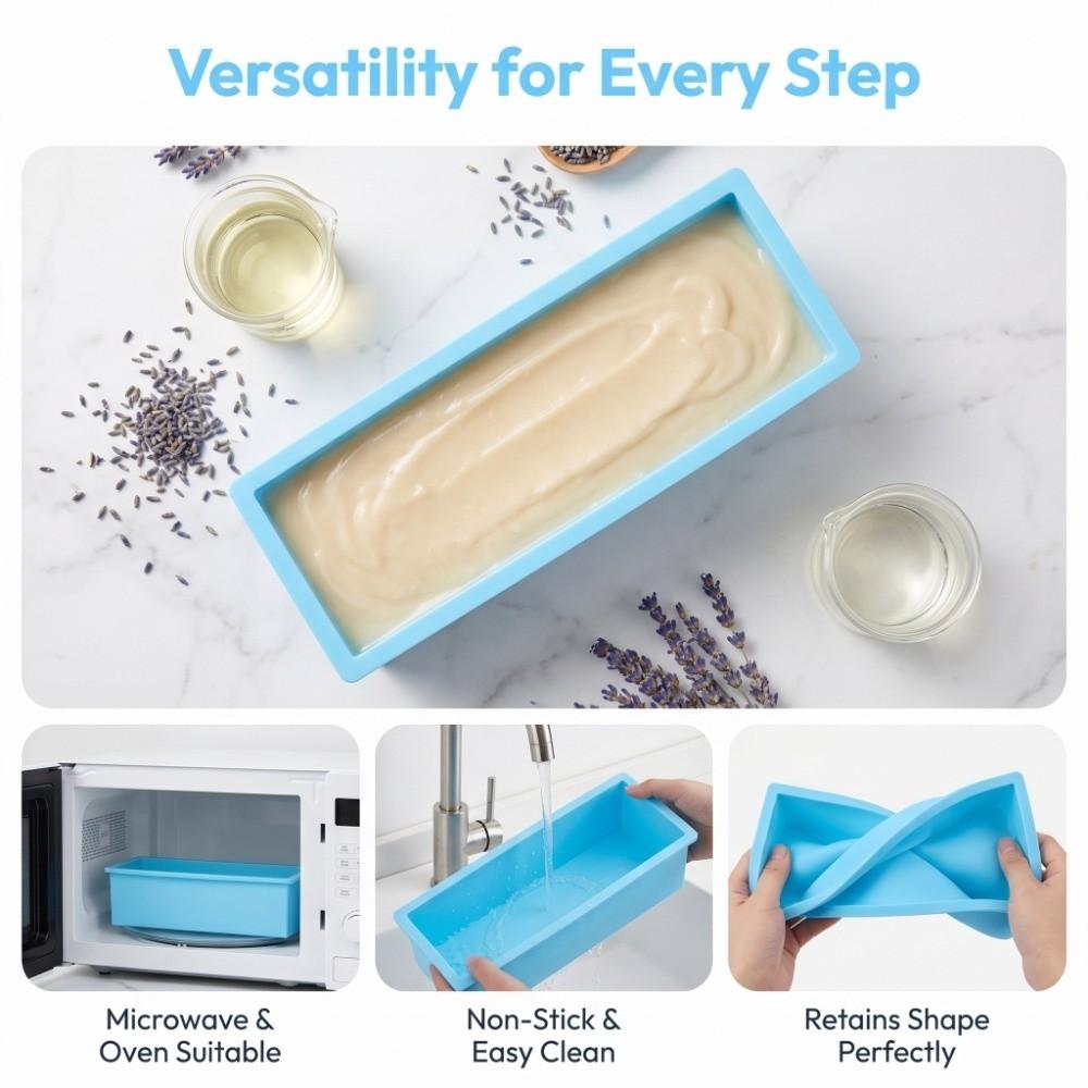 Long Cavity Silicone Loaf Mold Silicone Toast Baking Mold Mousse Bar Mold Dessert Making