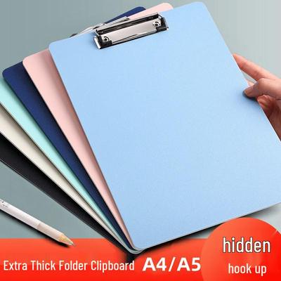 A4 Clipboard Hardboard Writing Pad with Paper Clip for Students & Office Meetings