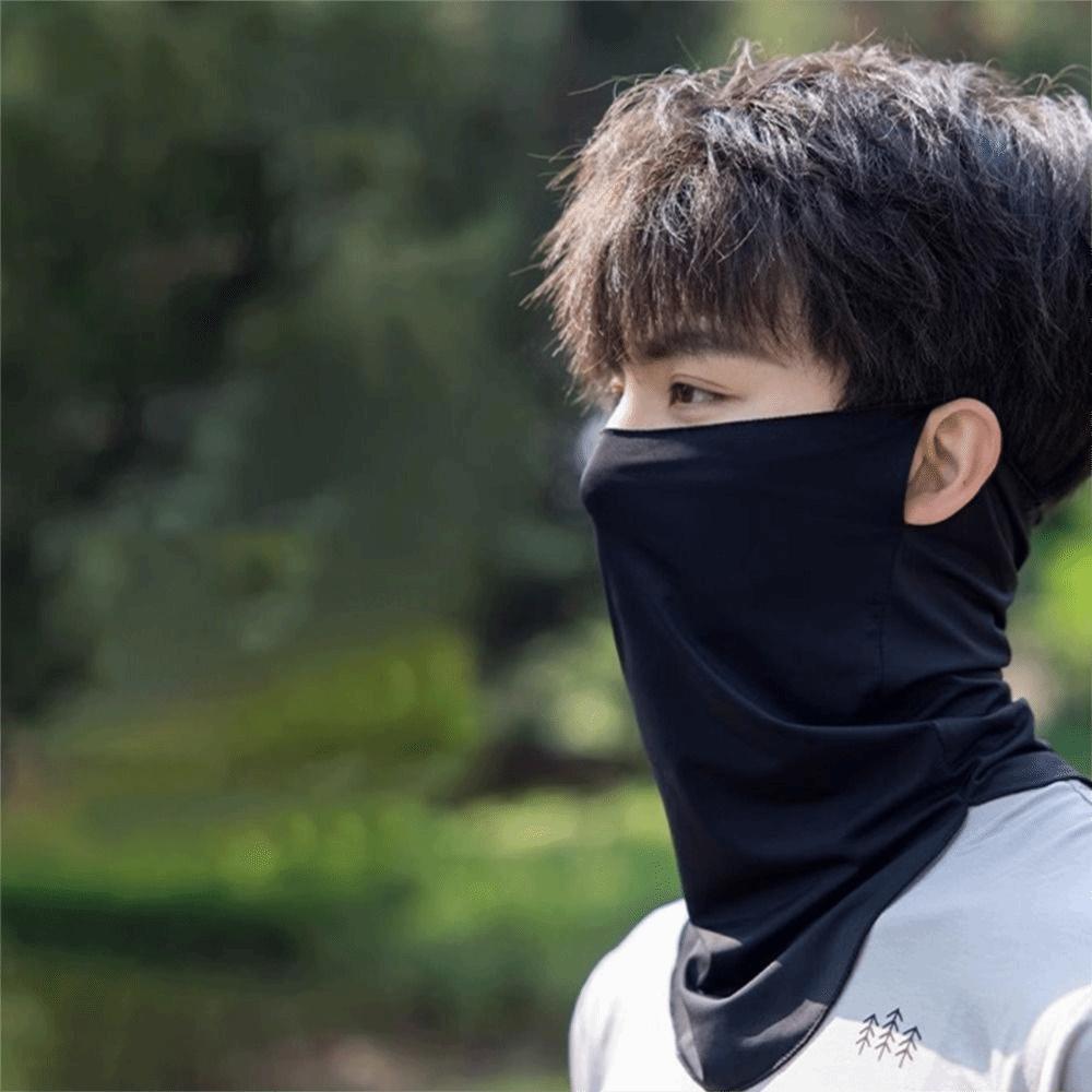 Ice Silk Ice Silk Bandana Breathable Cycling Balaclava Windproof Face Cover Scarf Men Women