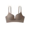 Damen-Unterwäsche kleine Brüste formen und zeigen großer tiefer V-Ausschnitt sexy nahtlos weiche Stütze Brust Anti-Hänge-BH ohne Bügel