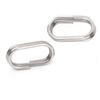8/10/13/15/17/19mm Oval Split Rings Fishing Connector Fishing Lure Split Fishing Hanging Snap