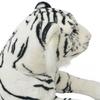 Kosedyr tiger - vidaXL - XXL - Hvit med striper - 146 x 40 cm - For barn fra 3 år