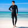 Mens 300g Split Wetsuit Set Long Sleeve Top Pants UV Protection Quick Dry Snorkeling Surfing Diving Gear